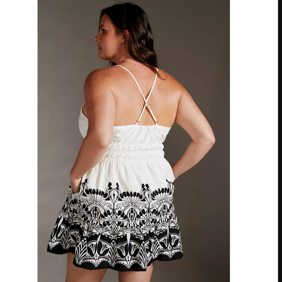 Anthropologie Sleeveless Somerset Mini Dress - Large- NEW - Picture 4 of 6